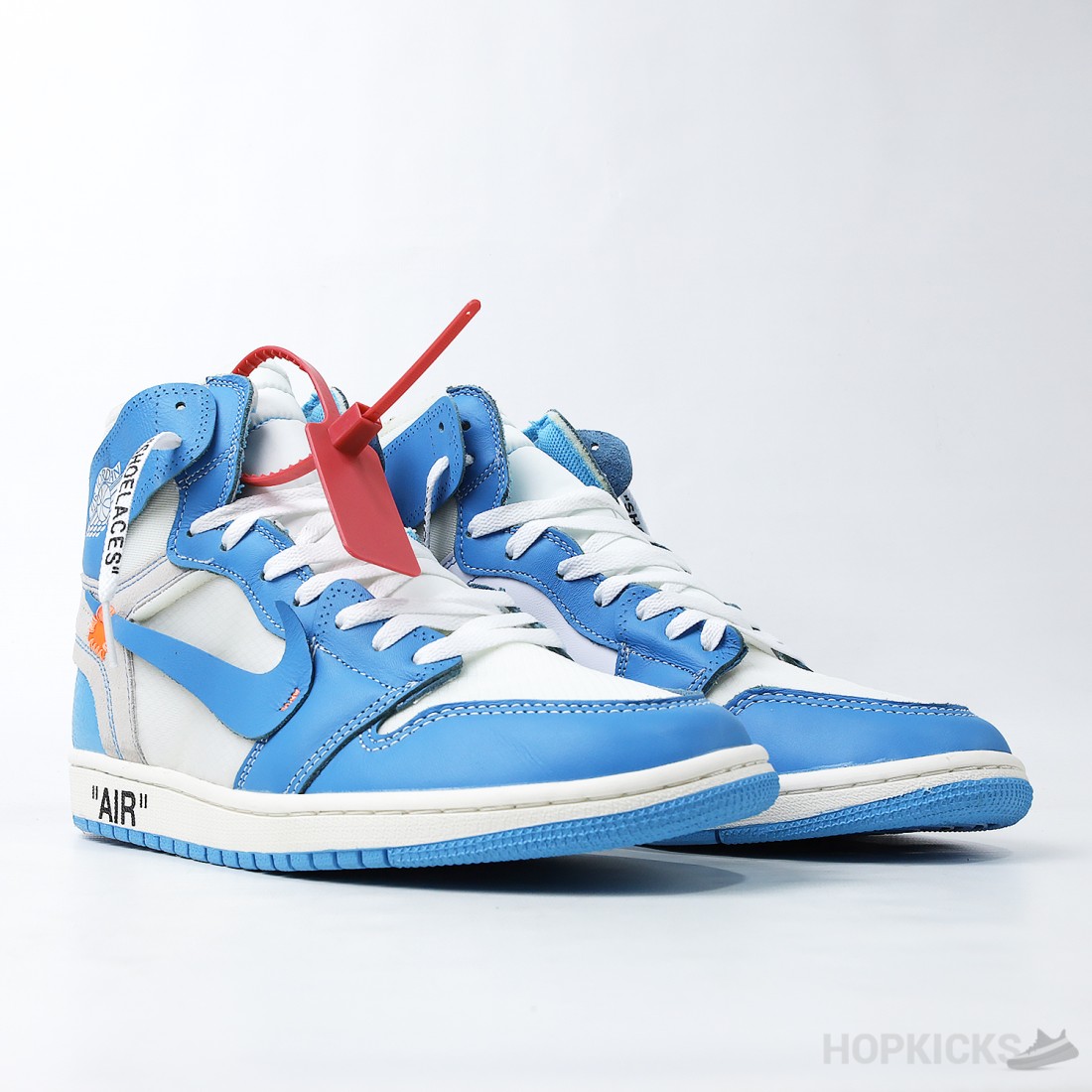 Off white jordans outlet blue